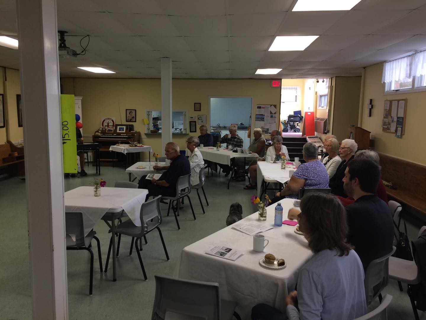St. Luke's congregation enjoyed our second cafe church on Sunday, August 27th. A special thanks to everyone who made these services possible, especially Rev. Jerry Cavanaugh who led us in Morning Prayer.